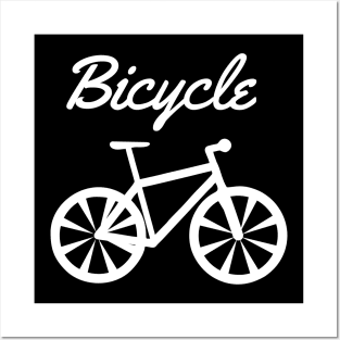 BICYCLE, GIFT FOR WHO LOVES BICYCLES Posters and Art